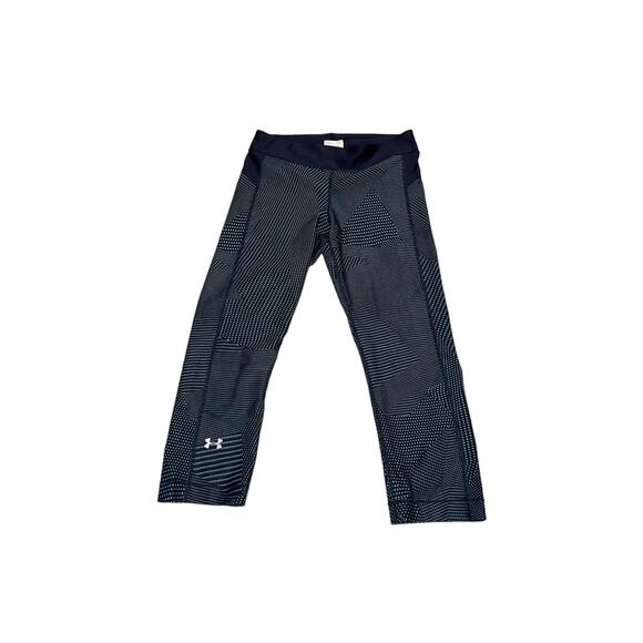 Under armour blue print leggings M - Picture 1 of 6